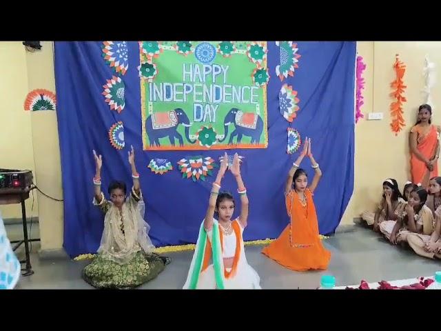 Vande mataram performance,76th Independence day celebration,New Life Education English High School