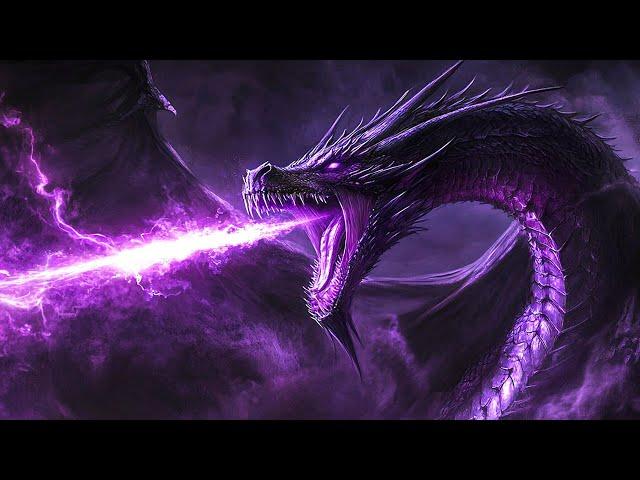 VIOLET DRAGON'S FLAME • CLEANSE OF KARMA AND NEGATIVITY • DRAGON REIKI