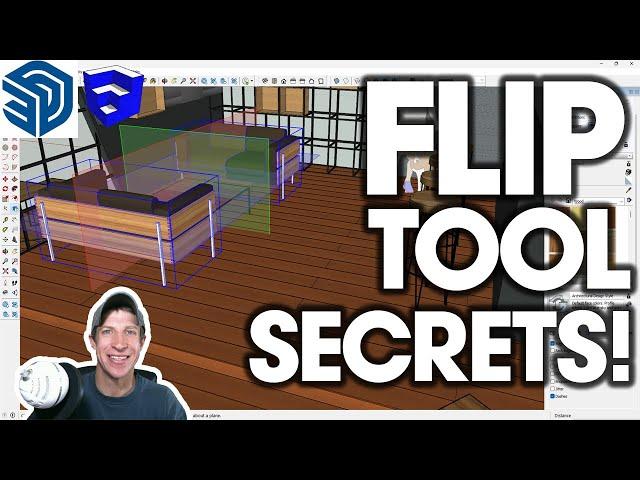 SECRETS of the SketchUp Flip Tool!