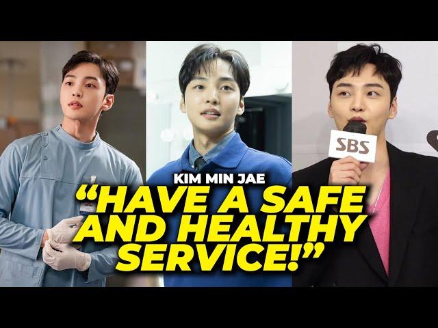 Actor Kim Min Jae Announces Enlistment Date for his Mandatory Service