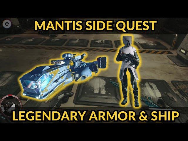 Starfield : MANTIS Puzzle Solution | LEGENDARY ARMOR SET &  FREE SHIP