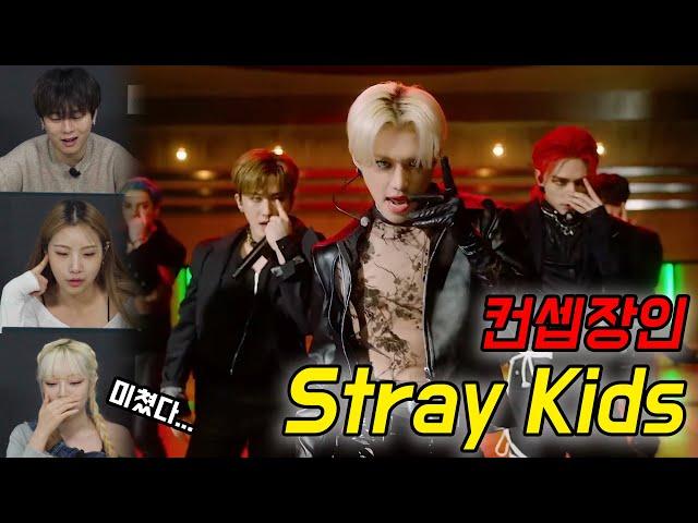 Male and female dancers are surprised to see the unique group concept of 'Stray Kids'!!!