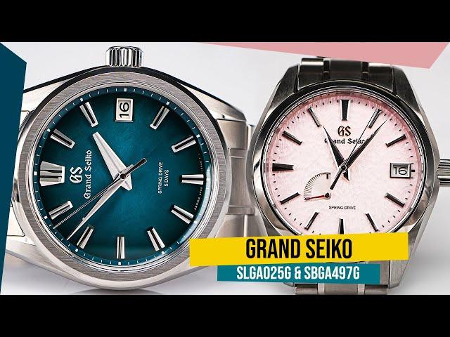 Grand Seiko SLGA025G & SBGA497G – Elegance and Precision Redefined