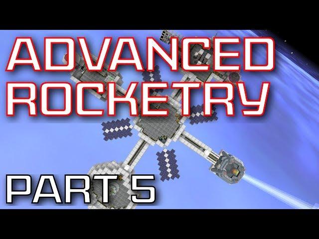 Advanced Rocketry Mod Spotlight - Part 5: Warp, Orbit Laser Drill, and Unmanned Vehicles