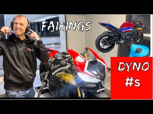 New Monster Chinese fairings and the Honda Cbr 1000RR first dyno with Chris Moore Mafia