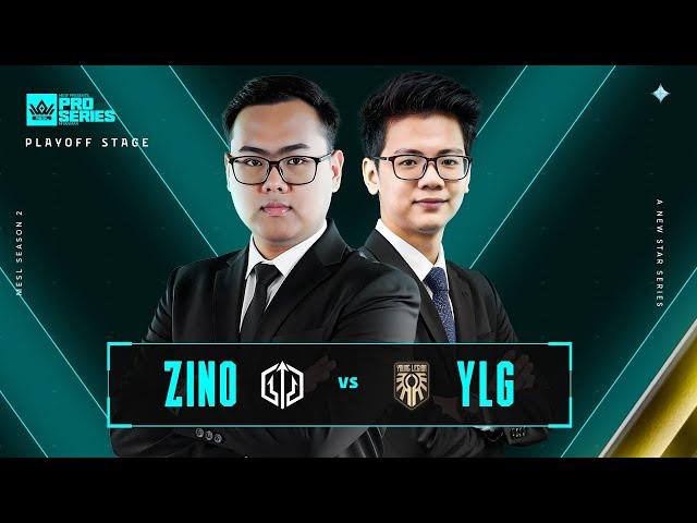 [Official Restream] MESL PlayoffDay (1)  Zino vs YL (Bo5) Caster ZyZyy&Blank