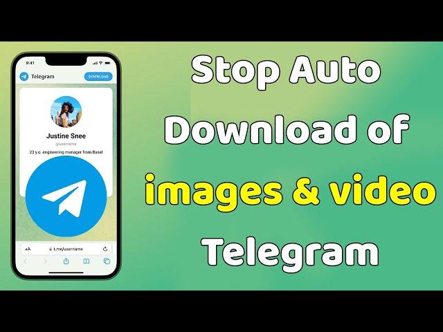 How to Stop Telegram from downloading images & video automatically on mobile data?