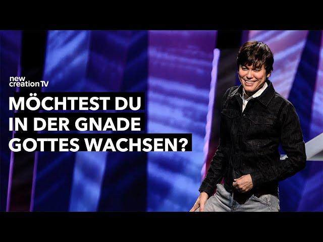 Wie du in der Gnade Gottes wachsen kannst – Joseph Prince I New Creation TV Deutsch