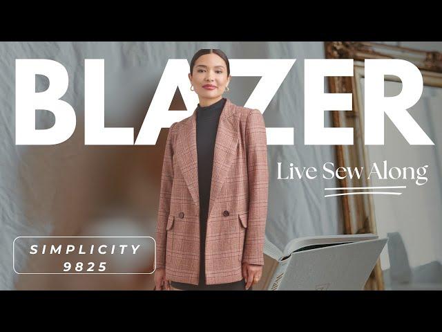 Blazer, Dress, Jacket: Simplicity 9825