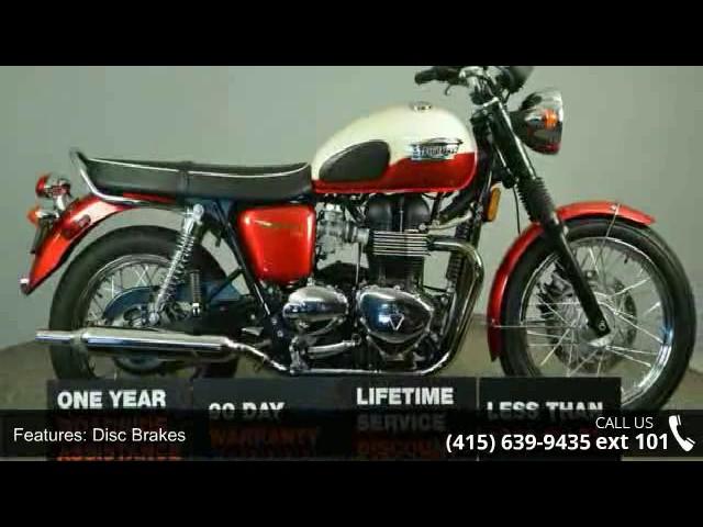 2012 Triumph Bonneville T100 Les than 830 Miles! - SF Mot...