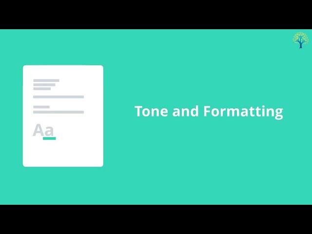 Tone and Formating of an Email | Email Pro