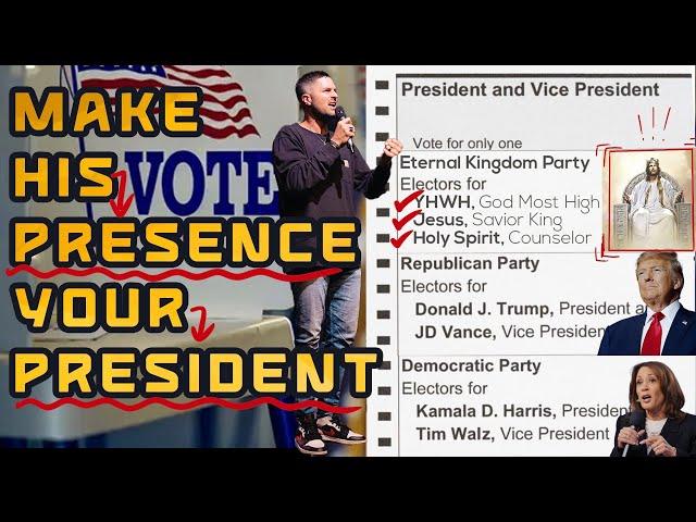 Make His Presence Your President Sermon