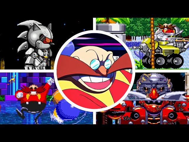 Sonic Classic 1+2 [Fan Games] - All Bosses + Ending