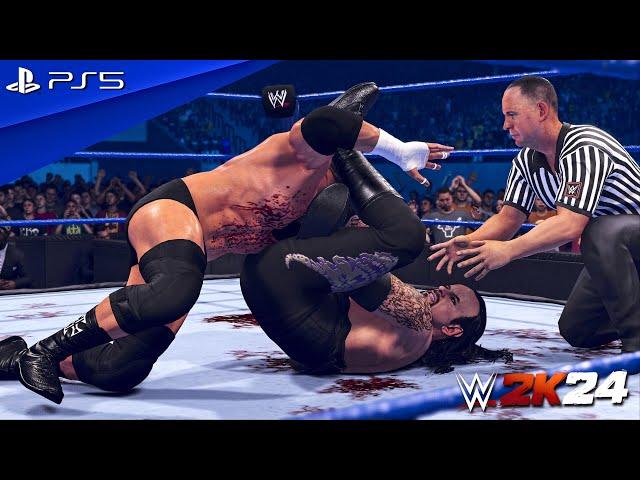WWE 2K24 - Triple H vs. The Undertaker - No Holds Barred Match at WrestleMania | PS5™ [4K60]