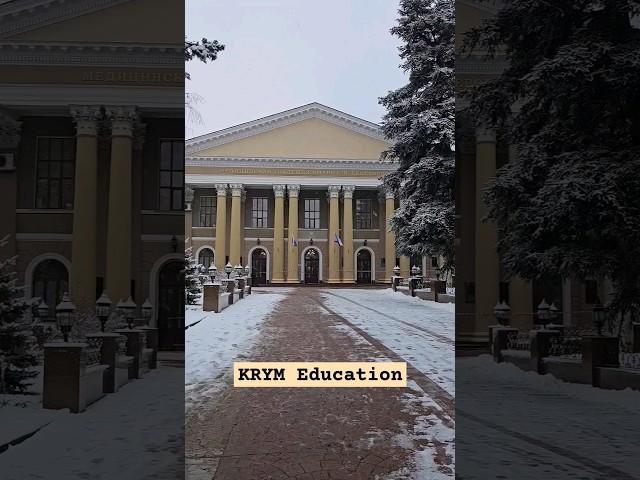 Crimea Federal University in Snow Fall MBBS in Russia Krym Education