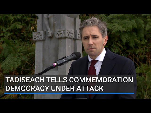 Taoiseach tells commemoration democracy under attack