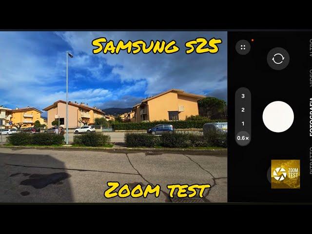 Samsung Galaxy S25 Zoom Test | From 0,6X to 30X • 50Mpx | Test Camera