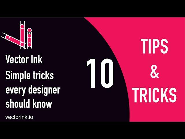 10 Vector Ink Tips and Tricks