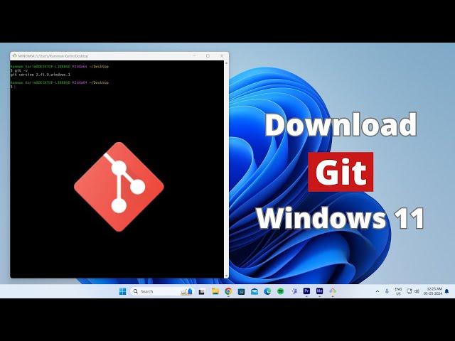 How to Download and Install Git in Windows 11