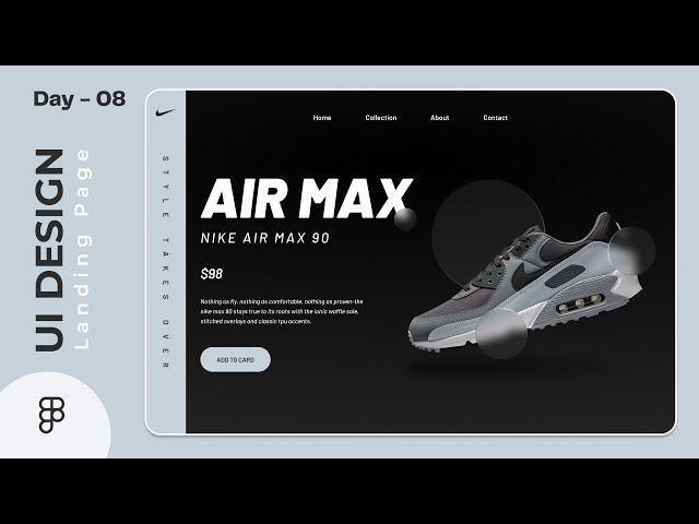 How to create an amazing landing page in Figma | Day 08 Figma Web Design Series