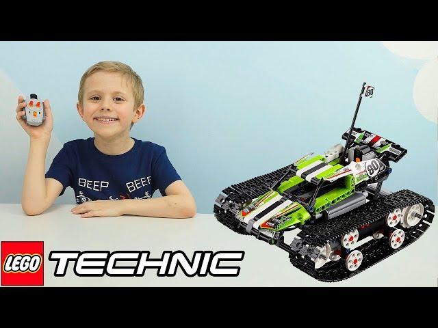 Лего Техник ВЕЗДЕХОД на гусеницах и радиоуправлении - LEGO TECHNIC 42065 RC TRACKED RACER