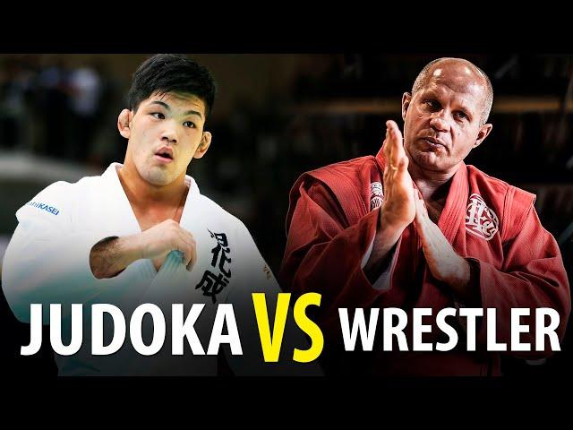 Judoka vs Sambo, Jiu-Jitsu and Sumo Wrestler. Real Fights of Top Judokas vs Top Wrestlers