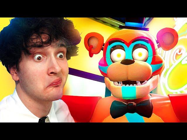  впервые играю в ХОРОР  Five Nights at Freddy’s 9 : Security Breach #1