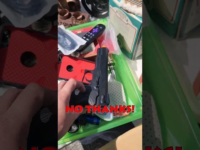 Finding Airsoft Stuff At A Flea Market! #shorts #airsoft