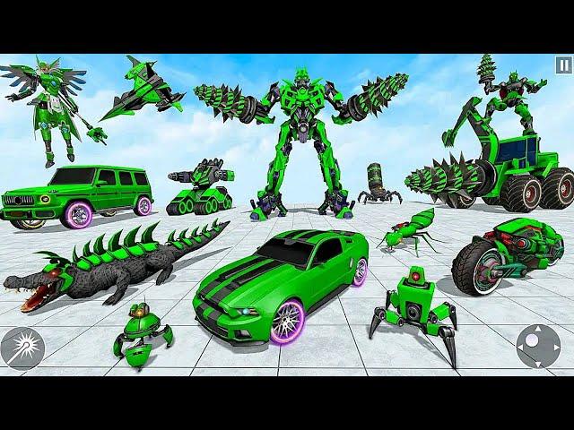 Red Beebot Autobot Air Robot Transforming: Battle Of Robot Game | Android iOS Gameplay