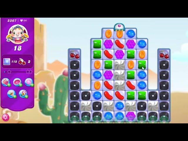 Candy Crush Saga LEVEL 2367 NO BOOSTERS (new version)