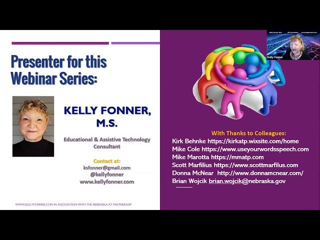 Overview of Feature Matching in Assistive Technology with Kelly Fonner