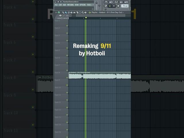 How to make "9/11" by Hotboii in FL Studio