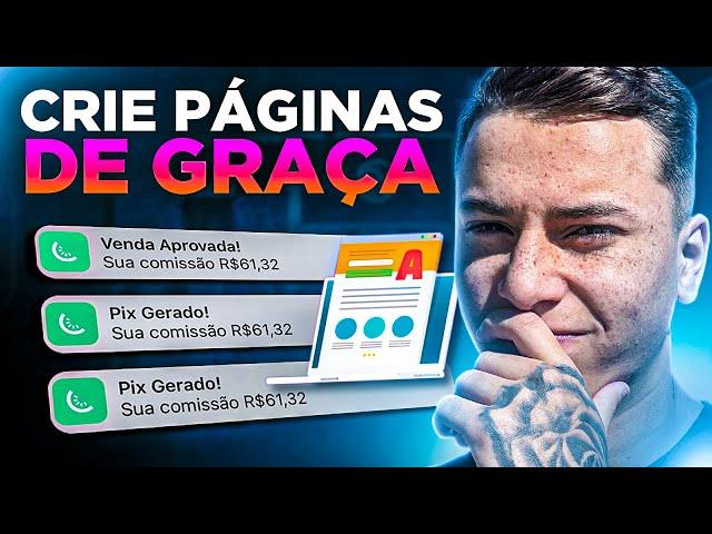 COMO CRIAR UMA PÁGINA DE VENDAS DE GRAÇA PARA SEU PLR *profissional*