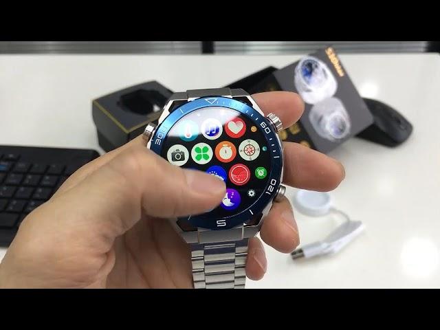 S10 Max Pie Motor Round Smart Sport Watch with 8762DT Master chip