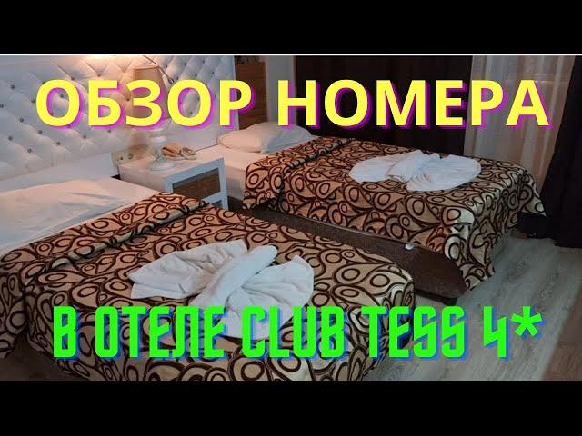 ОБЗОР НОМЕРА в отеле CLUB TESS 4*