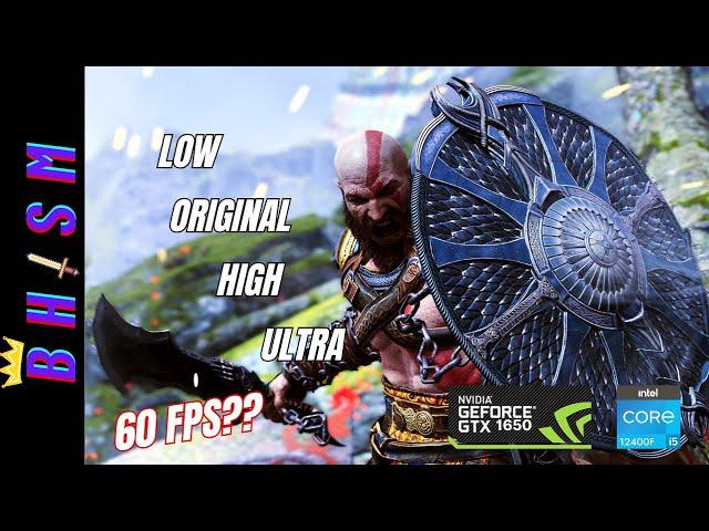 GTX 1650: God of War on 1080p 60FPS? (All Settings Tested)