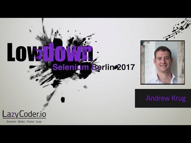 Introducing Lowdown with LazyCoder