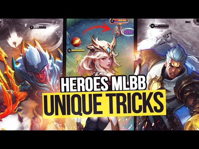 TOP 10 UNIQUE TIPS & TRICKS TUTORIAL BY RENYAAA MOBILE LEGENDS