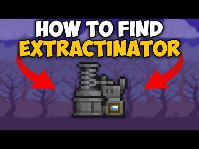 Terraria How To Get Extractinator | Terraria Extractinator Seed 1.4.4.9