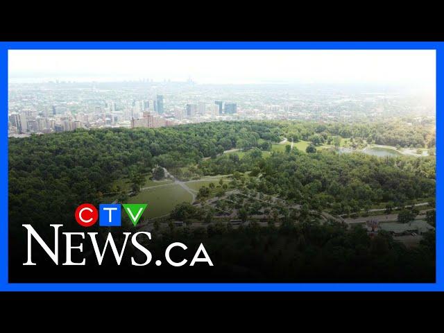 Montreal unveils redesign plan for Mount-Royal Park