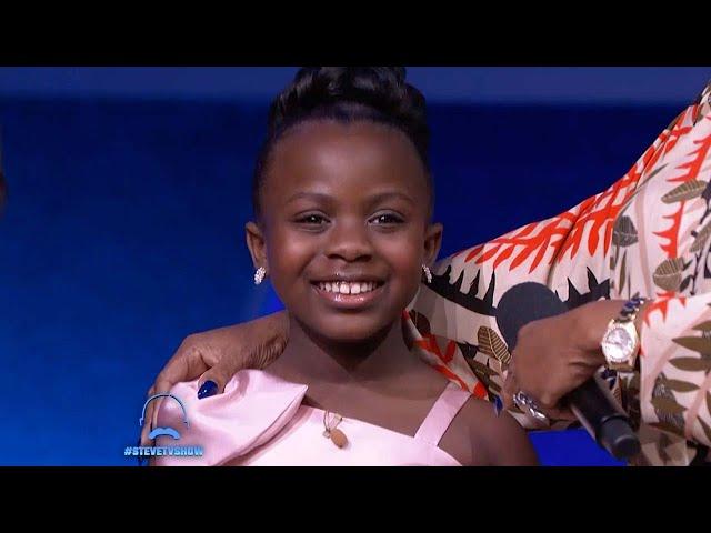 10-Year-Old Viral Sensation Sings For Steve Harvey & Patti Labelle