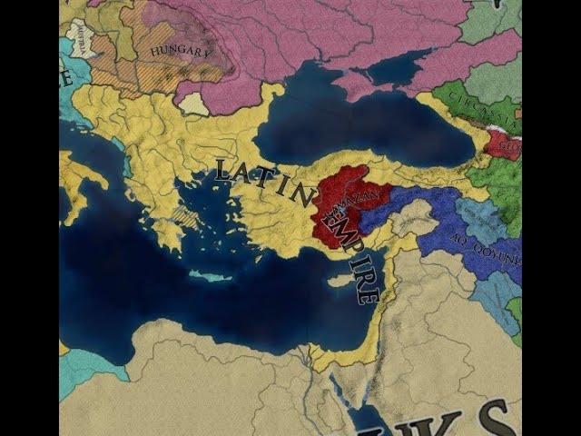 EU4 1.35: The Knights into the Latin Empire: On the Rhodes Again