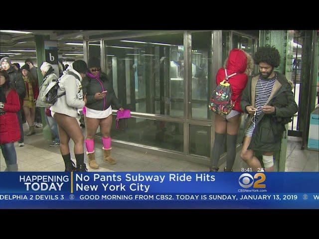 No Pants Subway Set For Sunday Afternoon