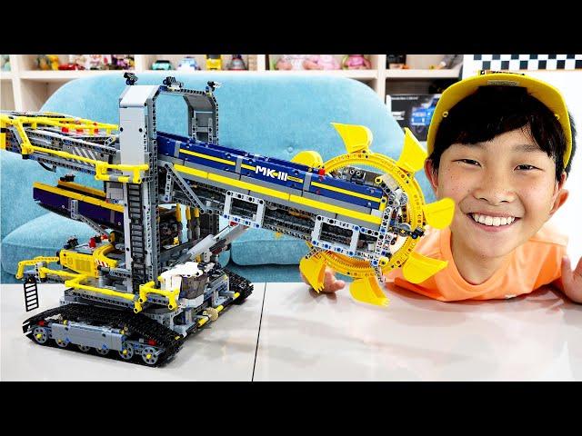 Yejun Assembly Car Toy with Lego Technic Truck Activity