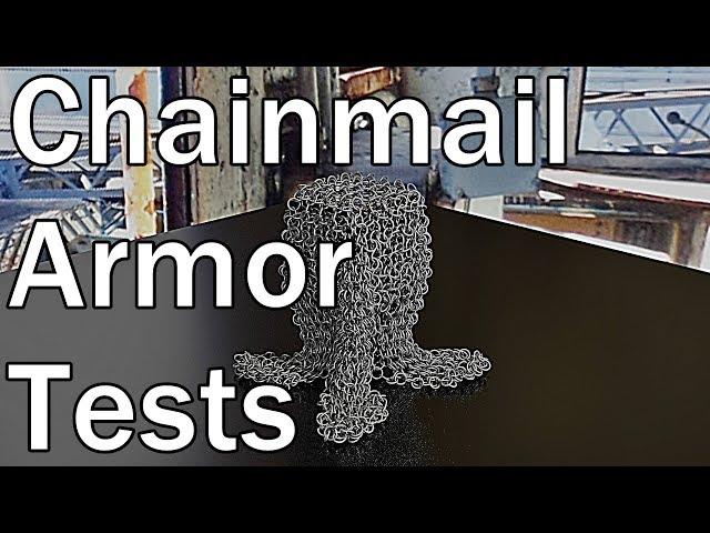 Chainmail Simulations Experiments Blender 3D