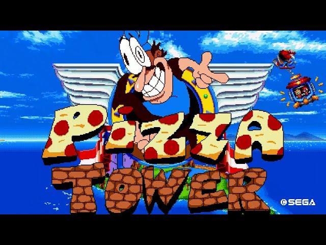 Sonic Mania: Pizza Tower Edition (V0.9 Update)  Full Game Playthrough (1080p/60fps)