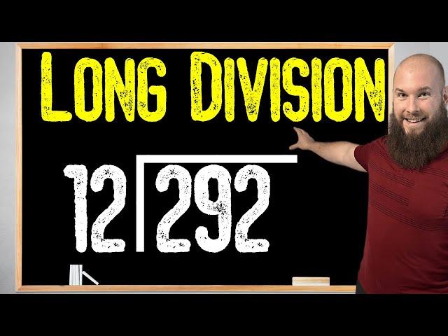 How To Do Long Division | Step-By-Step