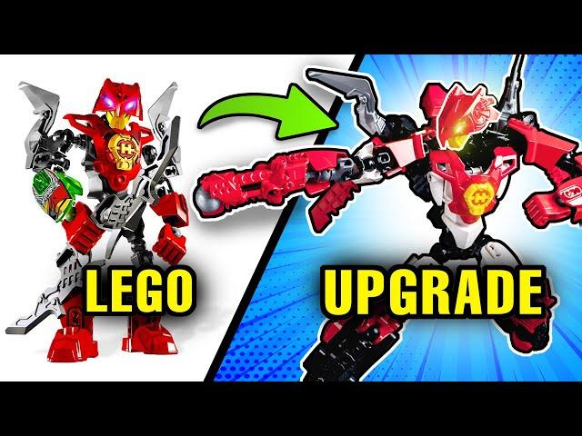 Using FURNO 3.0's LEGO Parts To Build Bionicle MOCs