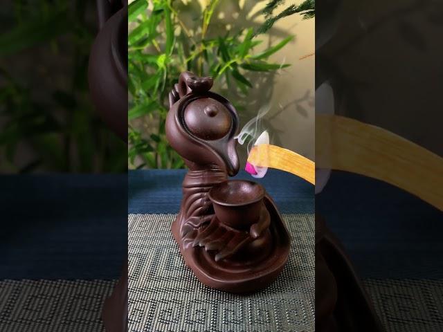 Seeing smoke turn into water is just wholesome#incense #asmr #relaxing #satisfying #calm #spirit