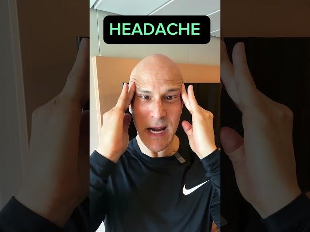 Headache Disappears Squinting Eyes!  Dr. Mandell